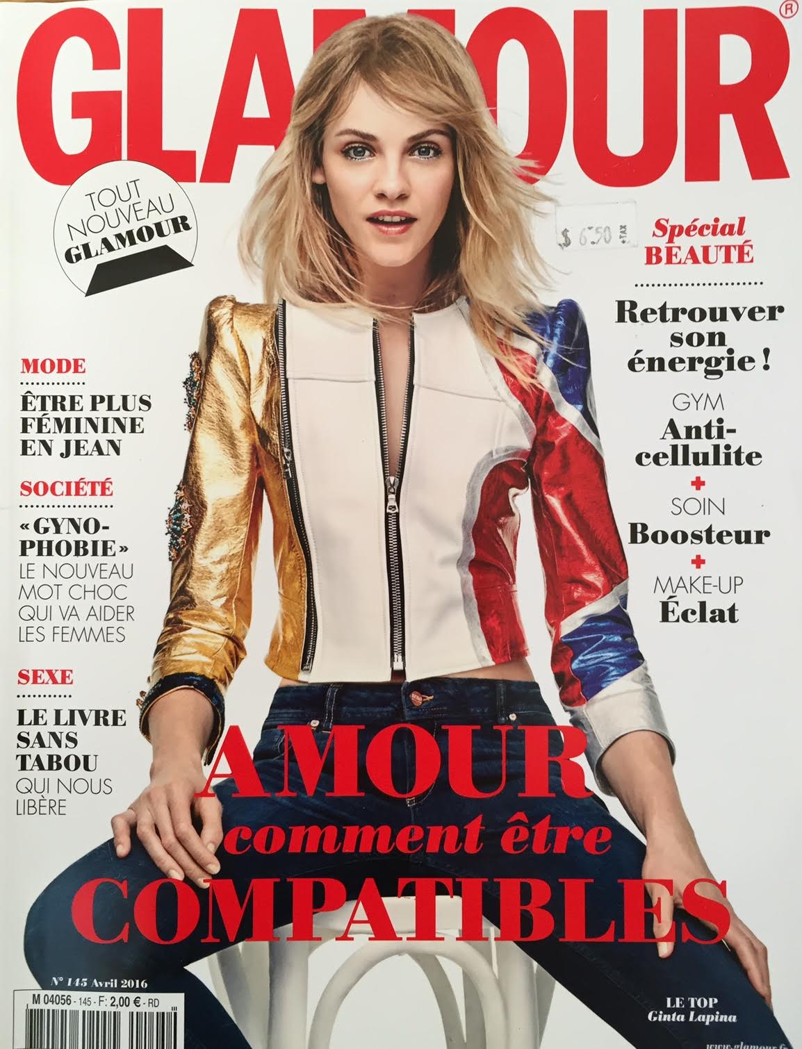 Lauren Featured in French Glamour